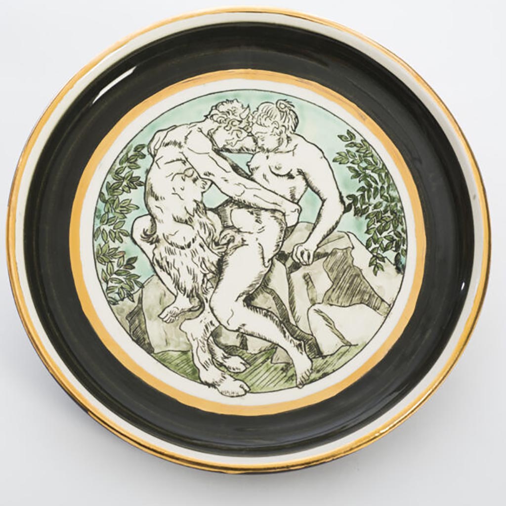 Satyr Hugging a Nymph